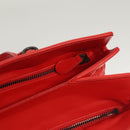 BOTTEGA VENETA INTRECCIATO Hand Bag Leather 2way Red Auth 127841V-9