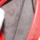 BOTTEGA VENETA INTRECCIATO Hand Bag Leather 2way Red Auth 127841V-22