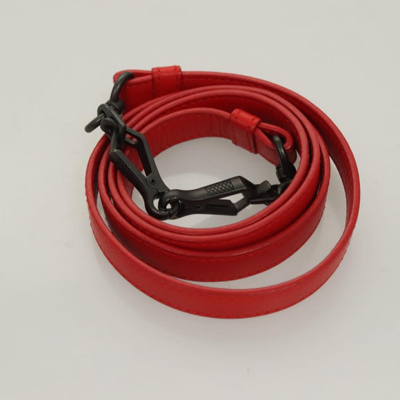 BOTTEGA VENETA INTRECCIATO Hand Bag Leather 2way Red Auth 127841V