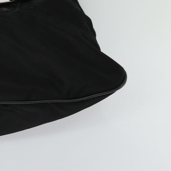 Salvatore Ferragamo Shoulder Bag Nylon 2way Black Auth 127844