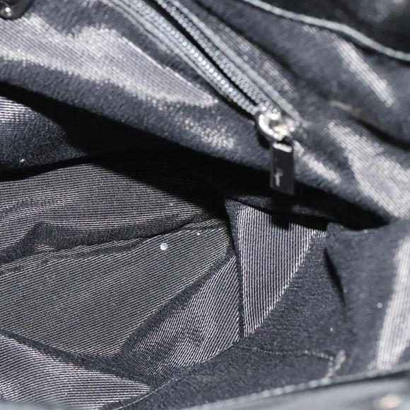 Salvatore Ferragamo Shoulder Bag Nylon 2way Black Auth 127844