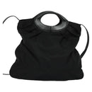 Salvatore Ferragamo Shoulder Bag Nylon 2way Black Auth 127844-2