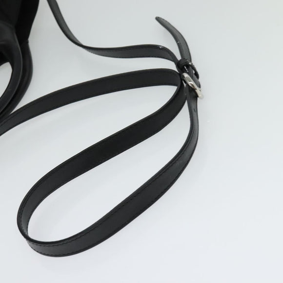 Salvatore Ferragamo Shoulder Bag Nylon 2way Black Auth 127844