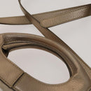 Salvatore Ferragamo Shoulder Bag Nylon 2way Beige Auth 127845-10