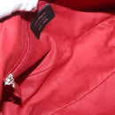 Salvatore Ferragamo Gancini Shoulder Bag Canvas Black Silver Auth 127847-16