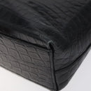 Salvatore Ferragamo Shoulder Bag Leather Black Gold Auth 127848-16