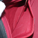 Salvatore Ferragamo Hand Bag Suede Black Silver Auth 127851-21