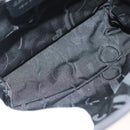 Salvatore Ferragamo Shoulder Bag Canvas Black Auth 127852-11