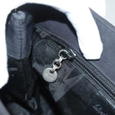 Salvatore Ferragamo Shoulder Bag Canvas Black Auth 127852-19