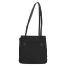Salvatore Ferragamo Shoulder Bag Canvas Black Auth 127852-2
