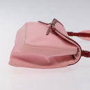 PRADA Shoulder Bag Canvas Pink Silver Auth 127866-3