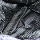 PRADA Tote Bag Nylon Navy Silver Auth 127867-22