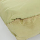 PRADA Tote Bag Nylon Light green Auth 127872-16