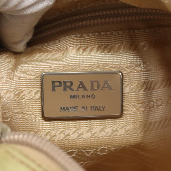 PRADA Tote Bag Nylon Light green Auth 127872