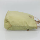 PRADA Tote Bag Nylon Light green Auth 127872-4