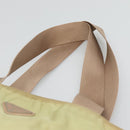 PRADA Tote Bag Nylon Light green Auth 127872-8