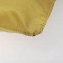 PRADA Shoulder Bag Nylon Yellow Auth 127873-15