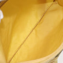 PRADA Shoulder Bag Nylon Yellow Auth 127873-11