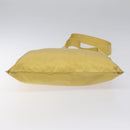 PRADA Shoulder Bag Nylon Yellow Auth 127873-5