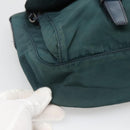 PRADA Shoulder Bag Nylon Green Auth 127874-14