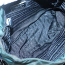 PRADA Shoulder Bag Nylon Green Auth 127874-17