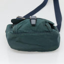PRADA Shoulder Bag Nylon Green Auth 127874-5
