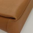 GUCCI Bamboo Hand Bag Leather Brown Gold 000 26 0175 Auth 127876-8