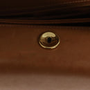GUCCI Bamboo Hand Bag Leather Brown Gold 000 26 0175 Auth 127876-10
