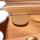 GUCCI Bamboo Hand Bag Leather Brown Gold 000 26 0175 Auth 127876-19