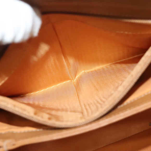 GUCCI Bamboo Hand Bag Leather Brown Gold 000 26 0175 Auth 127876