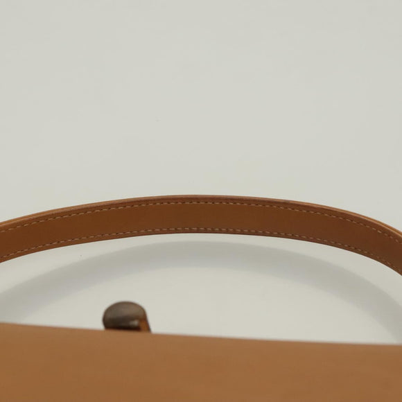 GUCCI Bamboo Hand Bag Leather Brown Gold 000 26 0175 Auth 127876