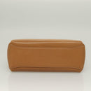 GUCCI Bamboo Hand Bag Leather Brown Gold 000 26 0175 Auth 127876-5