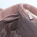 GUCCI GG Canvas Hand Bag Gold Beige 170004 Auth 127879-21