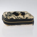 GUCCI Pouch Canvas Beige Gold 442690 Auth 127880-6