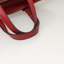 GUCCI GG Canvas Hand Bag 2way Red Beige 449241 Auth 127881V-7