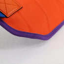 GUCCI Waist bag Nylon Silver Purple 752102 Auth 127885M-12