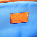 GUCCI Waist bag Nylon Silver Purple 752102 Auth 127885M-18