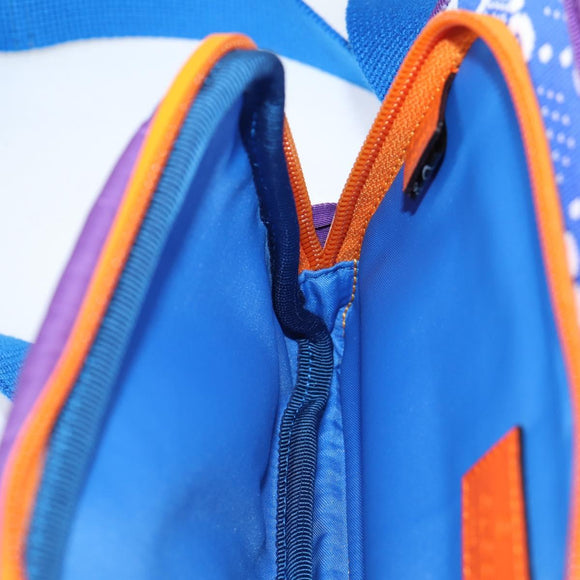 GUCCI Waist bag Nylon Silver Purple 752102 Auth 127885M