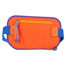 GUCCI Waist bag Nylon Silver Purple 752102 Auth 127885M-3