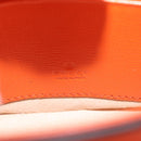 GUCCI Sherry Line Shoulder Bag Leather Orange Red Navy 726863 Auth 127887M-20