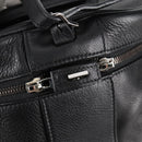 BALENCIAGA Shoulder Bag Leather Black Auth 127888V-18