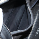 BALENCIAGA Shoulder Bag Leather Black Auth 127888V-21