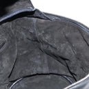 BALENCIAGA Shoulder Bag Leather Black Auth 127888V-23