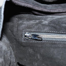 BALENCIAGA Shoulder Bag Leather Black Auth 127888V-25