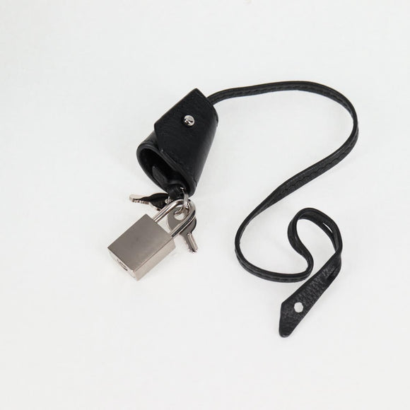 BALENCIAGA Shoulder Bag Leather Black Auth 127888V