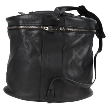 BALENCIAGA Shoulder Bag Leather Black Auth 127888V - 0