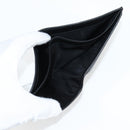 PRADA Wallet Patent leather Silver Auth 127893M-10