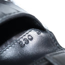 PRADA Wallet Patent leather Silver Auth 127893M-11