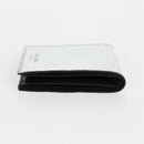 PRADA Wallet Patent leather Silver Auth 127893M-4