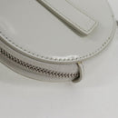 PRADA Coin Purse Patent leather White Auth 127894V-10